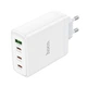 Сетевое Зарядное Устройство Hoco N31 Leader GAN Type-C PD 100W / USB QC 22.5W, White - изображение 1