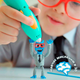 3D-ручка 3Doodler Start Plus для дитячої творчості базовий набір Креатив 72 стрижні (SPLUS) - зображення 8