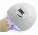 Лампа для маникюра и педикюра UVLED SUN F6 86 Вт для сушки гель лака Белая - изображение 2