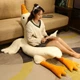 Игрушка подушка мягкая My Kigu Гусь Плюшевая Большая Антистресс Белая 160 см (9010) - изображение 6
