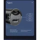 Автомобильное зарядное устройство Baseus Tiny Star Mini PPS Car Charge 30W Быстрая зарядка Quick Charge 4.0 + Power Delivery 3.0 Type-C 3A Зарядка в авто Blue - изображение 9