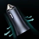 Автомобильное зарядное устройство Baseus Golden Contactor Pro Dual Quick Charger Car Charger Быстрая зарядка Quick Charge 3.0 40W USB + USB Зарядка в авто (CCJD-A0G) Grey - изображение 12
