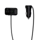 AUX/FM-трансмітер Baseus Wireless MP3 Car Charger T Typed S-16 2USB 3.1A Зарядка в авто Bluetooth ресівер для магнітоли (CCTM-E01) Black - зображення 3