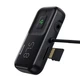 AUX/FM-трансмітер Baseus Wireless MP3 Car Charger T Typed S-16 2USB 3.1A Зарядка в авто Bluetooth ресівер для магнітоли (CCTM-E01) Black - зображення 4