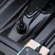 AUX/FM-трансмітер Baseus Wireless MP3 Car Charger T Typed S-16 2USB 3.1A Зарядка в авто Bluetooth ресівер для магнітоли (CCTM-E01) Black - зображення 6