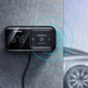 AUX/FM-трансмітер Baseus Wireless MP3 Car Charger T Typed S-16 2USB 3.1A Зарядка в авто Bluetooth ресівер для магнітоли (CCTM-E01) Black - зображення 9