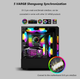 Держатель для видеокарты COOLMOON CM-GH2 ARGB Black - изображение 4
