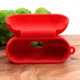 Матовий чохол Silicone Case для AirPods Pro Original Assembly Red - зображення 4