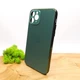 Матовий скляний чохол Glass case для Iphone 11 Pro Midnight Green - зображення 2