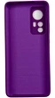 Чехол Soft Case на Xiaomi 12 баклажановый - изображение 2