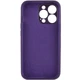 Чехол Silk Full Camera Protective (AA) для Apple iPhone 13 Pro (6.1") Фиолетовый / Elderberry Без бренда - изображение 4
