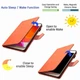 Кожаный чехол Art Case с визитницей для Samsung Galaxy Tab S7 Оранжевый Без бренда - изображение 3