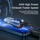 Автомобильное зарядное устройство Toocki 95W USB C Быстрая зарядка QC 4,0 Type C PD - изображение 4