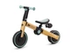 Трехколесный велосипед 3 в 1 4Trike Sunflower Blue, Kinderkraft (золотистый) - изображение 3