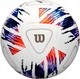 Мяч футбольный Wilson NCAA VIVIDO REPLICA SB Wh/Orange/Purp size 5 WS2000401XB05 - изображение 1