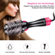 Фен щетка расческа стайлер для укладки волос 3 в 1 One Step Blower Brush - изображение 4