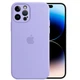 Чехол Silicone Case Full Camera Protective (AA) для Apple iPhone 14 Pro Max (6.7") Сиреневый / Lilac Без бренда - изображение 2