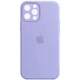 Чехол Silicone Case Full Camera Protective (AA) для Apple iPhone 14 Pro Max (6.7") Сиреневый / Lilac Без бренда - изображение 3