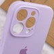 Чехол Silicone Case Full Camera Protective (AA) для Apple iPhone 14 Pro Max (6.7") Сиреневый / Lilac Без бренда - изображение 8