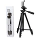 Штатив металлический универсальный Tripod 3120 Black портативный для телефона и фотоаппарата - изображение 3