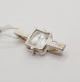 Подвеска серебро 925° 2,46г. квадрат (п-135) - изображение 3