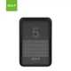 УМБ Golf G95-C 5000mAh 2USB+Type-C+microUSB Candy Power Bank Black(6959072723260) - изображение 6
