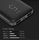 УМБ Golf G95-C 5000mAh 2USB+Type-C+microUSB Candy Power Bank Black(6959072723260) - изображение 8