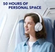 Наушники Anker SoundCore Space Q45 White - изображение 5