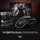 Мышь L33T Gaming Mjolnir 12000 DPI USB Black (5706470117037) - изображение 8
