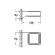 Тримач універсальний Grohe Selection Cube (40865000) - изображение 7