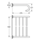 Поличка для рушників Grohe Essentials Authentic 58,6 (40660001) - изображение 4