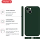 Чехол для смартфона Intaleo SoftShell для Apple iPhone 14 Plus Dark Green (1283126557729) - изображение 3