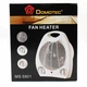 Тепловентилятор електричний Domotec Heater MS-5901 білий - зображення 2