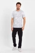 Футболка с принтом Trend Collection BAT 36080-1 Белый (BEYAZ) 4XL - изображение 2