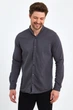 Сорочка джинсова стійка Trend Collection 18307-2 Темно-сірий (KOYU GRI) L - зображення 3