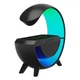 Портативна колонка Bluetooth 3в1 SUNROZ WirelessCharger R99 з RGB нічником та бездротовою зарядкою Чорний - зображення 7