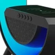 Портативна колонка Bluetooth 3в1 SUNROZ WirelessCharger R99 з RGB нічником та бездротовою зарядкою Чорний - зображення 8