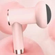 Ручной мышечный массажёр аккумуляторный Fascial Gun Vibro Head расслабляющий массажный пистолет антицеллюлитный, 5 насадок Pink - изображение 9