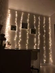 Светодиодная гирлянда штора 3м×3м с крючками 300 LED медная с пультом "Водопад" 3м×3м - изображение 3