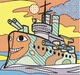 Водные раскраски. Военные корабли (9789669875808) - изображение 3