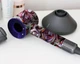 Вінілова захисна наклейка на фен Dyson багряний мармур з білими розводами, арт.711097 - зображення 1