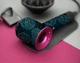 Вінілова захисна наклейка на фен Dyson сині троянди, арт.711064 - зображення 1