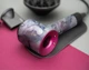 Вінілова захисна наклейка на фен Dyson фіолетовий мармур, арт.711004 - зображення 2