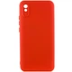 Чохол TPU GETMAN Liquid Silk Full Camera для Xiaomi Redmi 9A Червоний / Red - зображення 1