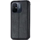 Шкіряний чохол книжка GETMAN Cubic (PU) для Xiaomi Redmi 12C Чорний - зображення 4
