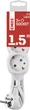 Сетевой удлинитель Emos P0321R 3 розетки 1.5 м - изображение 1