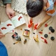 Zestaw klocków LEGO Ninjago Bitwa samochodowo-motocyklowa między Kaiem a Rasem 103 elementy (71789) - obraz 4