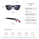 Антибликовые Поляризационные Солнечные Очки Polarized 878 Blue - изображение 6