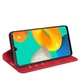 Чохол Taba Retro-Skin для Samsung Galaxy M32 / M325 книжка шкіра PU з візитницею червоний - зображення 4