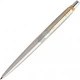 Ручка кулькова Parker JOTTER Stainless Steel GT BP Trident прозора 16032_T010b - зображення 4